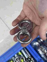 不锈钢8字旋转环