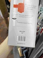 底部進水可調節填充閥