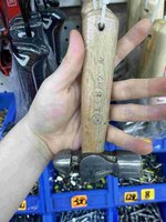 精工强力短柄圆头锤